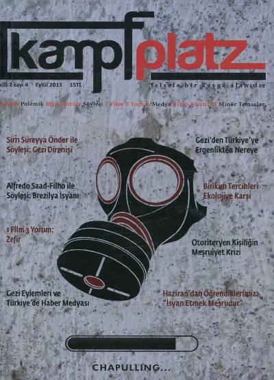 Kampfplatz – 4 (Cilt:2 Sayı:4 Eylül 2013) Kolektif  - Kitap