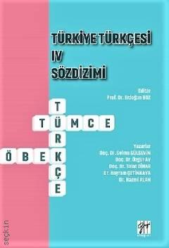 Türkiye Türkçesi IV –  Sözdizimi Prof. Dr. Erdoğan Boz  - Kitap
