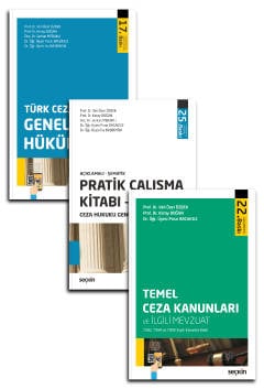Ceza Hukuku Genel Hükümler (3'lü Set) Ekim2026