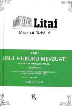 Litai Mevzuat Dizisi – 9 Temel Usul Hukuku Mevzuatı Hukuk Muhakemeleri Kanunu ile İlgili Mevzuat İsmail Ercan  - Kitap