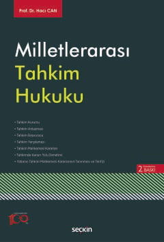 Milletlerarası Tahkim Hukuku Prof. Dr. Hacı Can  - Kitap