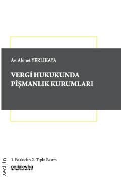 Vergi Hukukunda Pişmanlık Kurumları