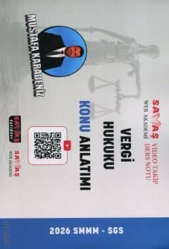 Vergi Hukuku  Konu Anlatımı (SMMM SGS)