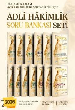 Adli Hakimlik Soru Bankası 13 Kitap Set Çözümlü Ömer Keskinsoy  - Kitap