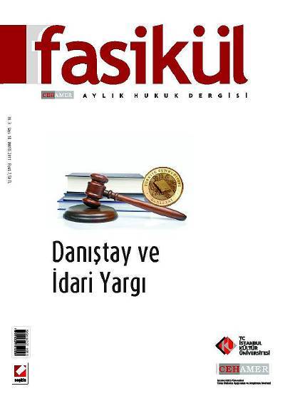 Fasikül Aylık Hukuk Dergisi Sayı:18 Mayıs 2011 Prof. Dr. Bahri Öztürk 