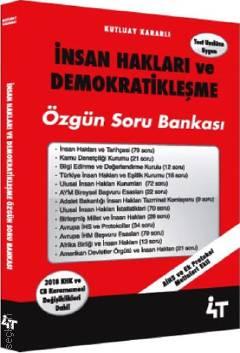 İnsan Hakları ve Demokratikleşme Özgün Soru Bankası Kutluay Kararlı  - Kitap