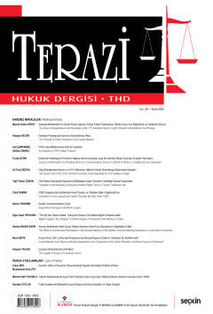 Terazi Hukuk Dergisi Sayı:240 Ağustos 2026 Prof. Dr. Alpay Hekimler, Av. Mutlu Dinç 