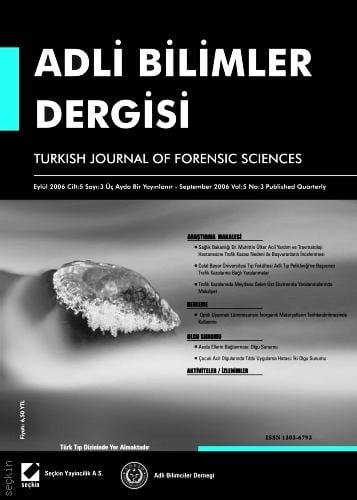 Adli Bilimler Dergisi – Cilt:5 Sayı:3 Eylül 2006 Prof. Dr. İ. Hamit Hancı 