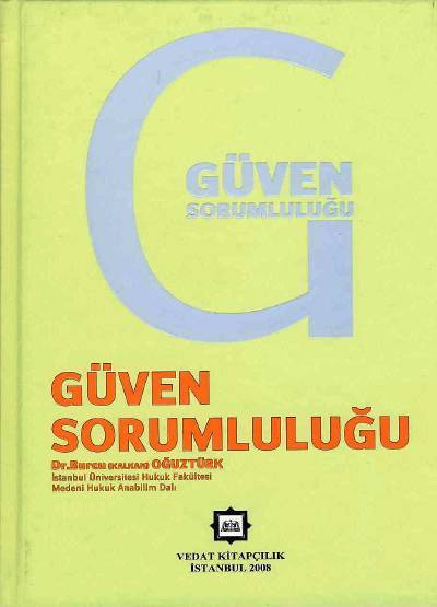 Güven Sorumluluğu Burcu Kalkan Öztürk