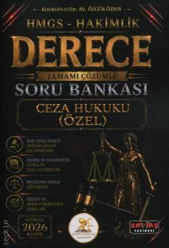HUKAL HMGS Hakimlik Derece Ceza Hukuku Özel Hükümler Tamamı Çözümlü Soru Bankası Özgür Özsoy  - Kitap