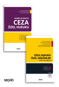 Teorik ve Pratik Ceza Özel Hukuku Seti (D. Tezcan) Eylül 2026
 Prof. Dr. Durmuş Tezcan, Prof. Dr. R. Murat Önok, Prof. Dr. Mustafa Ruhan Erdem, Doç. Dr. Candide Şentürk Akaner, Dr. Öğr. Üyesi Efser Erden Tütüncü 