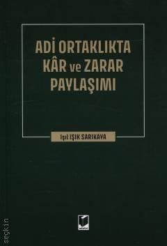 Adi Ortaklıkta Kar ve Zarar Paylaşımı