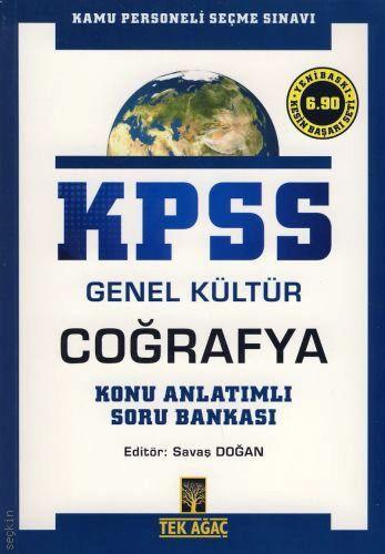 KPSS Genel Kültür Coğrafya Konu Anlatımlı Soru Bankası Savaş Doğan  - Kitap