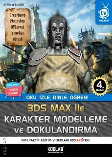 3D Studio Max ile Karakter Modelleme 22 Saatlik 3 DVD Eğitim Seti ile Eşsiz bir kaynak! Ali Murat Sümen  - Kitap
