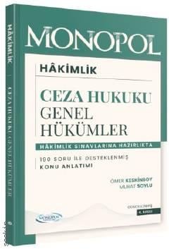 Hakimlik Ceza Hukuku Genel Hükümler  Ömer Keskinsoy, Murat Soylu  - Kitap