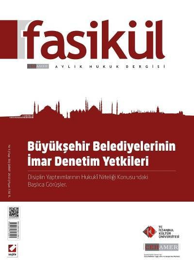Fasikül Aylık Hukuk Dergisi Sayı:39 Şubat 2013 Prof. Dr. Bahri Öztürk 