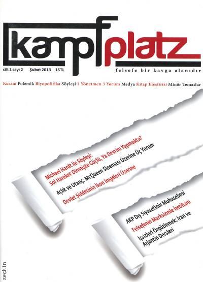 Kampfplatz – 2 (Cilt:1 Sayı:2 Şubat 2013) Onur Kartal, Kemal Özdil  - Kitap