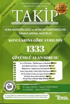 Takip – İcra Müdürlüğü ve Müdür Yardımcılığı Sınavı Çözümlü Soru Bankası