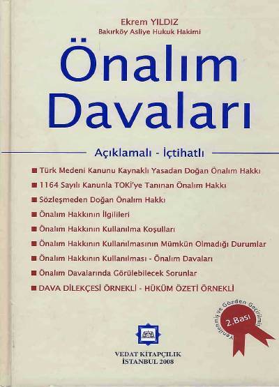 Önalım Davaları Ekrem Yıldız