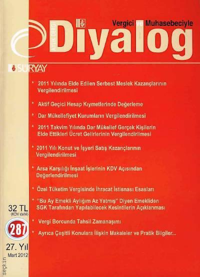 Vergici ve Muhasebeciyle Diyalog Dergisi Sayı:287 Mart 2012 Süleyman Genç 
