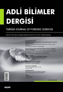Adli Bilimler Dergisi – Cilt:16 Sayı:1 Mart 2017 Prof. Dr. İ. Hamit Hancı 