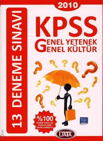 KPSS Genel Yetenek – Genel Kültür 13 Deneme Sınavı Yazar Belirtilmemiş  - Kitap