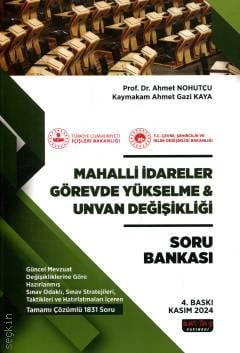 Mahalli İdareler Görevde Yükselme & Unvan Değişikliği Soru Bankası