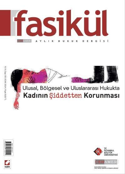 Fasikül Aylık Hukuk Dergisi Sayı:50 Ocak 2014 Bahri Öztürk