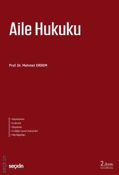 Aile Hukuku Prof. Dr. Mehmet Erdem  - Kitap