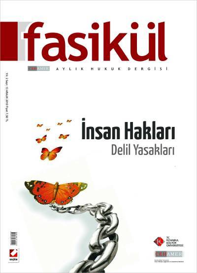 Fasikül Aylık Hukuk Dergisi Sayı:13 Aralık 2010 Bahri Öztürk