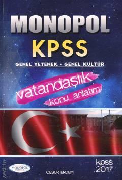 Monopol KPSS Vatandaşlık Konu Anlatımı Cesur Erdem  - Kitap