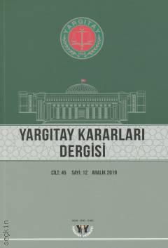 Yargıtay Kararları Dergisi – 2020 Yılı Abonelik Ersin Damar