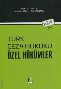 Türk Ceza Hukuku Özel Hükümler
