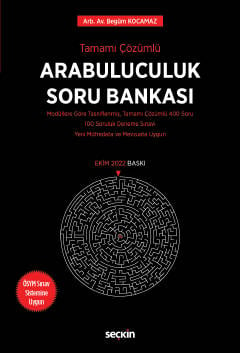 Tamamı Çözümlü Arabuluculuk Soru Bankası Begüm Kocamaz  - Kitap