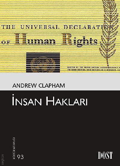 İnsan Hakları Andrew Clapham  - Kitap