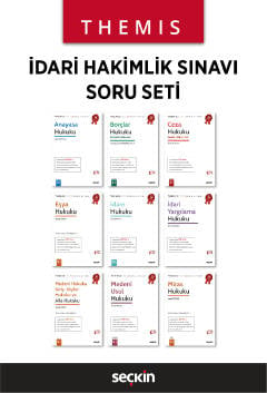 THEMIS –  İdari Hakimlik Sınavı Soru Seti (9 Kitap) 2023–4475 soru H. Tolunay Ozanemre Yayla, İsmail Ercan, Ümit Kaymak