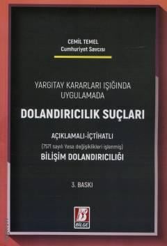 Yargıtay Kararları Işığında Uygulamada Dolandırıcılık Suçları Cemil Temel  - Kitap