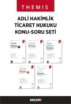 Adli Hakimlik Ticaret Hukuku Konu –  Soru Seti Dr. Tamer Bozkurt, Ali Haydar Yıldırım 