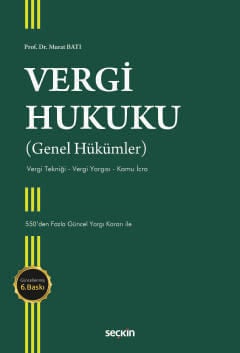 Vergi Hukuku (Genel Hükümler)