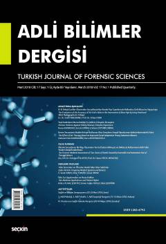 Adli Bilimler Dergisi – Cilt:17 Sayı:1 Mart 2018 Prof. Dr. İ. Hamit Hancı 
