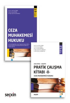 Ceza Muhakemesi Hukuku (2'li Set) Eylül 2026 Prof. Dr. Veli Özer Özbek, Prof. Dr. Koray Doğan, Doç. Dr. Serkan Meraklı, Dr. Öğr. Üyesi Pınar Bacaksız, Dr. Öğr. Üyesi İsa Başbüyük 
