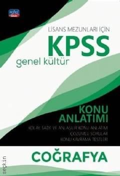 Lisans Mezunları İçin KPSS Genel Kültür Coğrafya Konu Anlatımı Komisyon  - Kitap