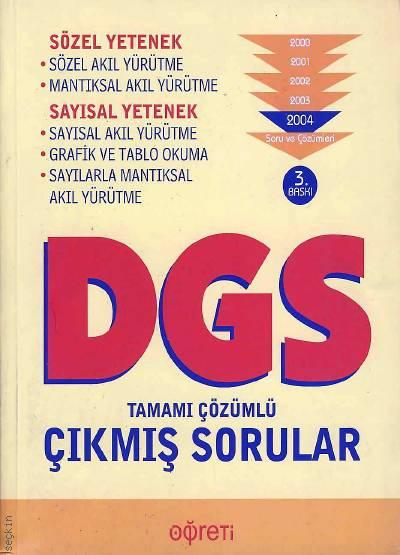 DGS Tamamı Çözümlü Çıkmış Sorular Yazar Belirtilmemiş  - Kitap