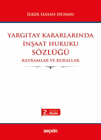 İnşaat Hukuku Sözlüğü
