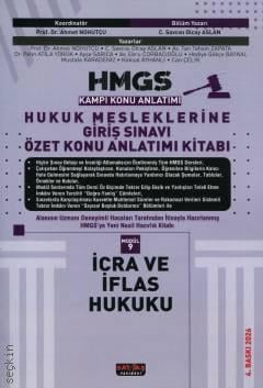 HMGS Kampı Özet Konu Anlatımı İcra ve İflas Hukuku Prof. Dr. Ahmet Nohutçu, Olcay Aslan  - Kitap
