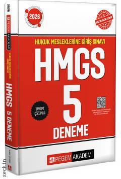 Hukuk Mesleklerine Giriş Sınavı HMGS Tamamı Çözümlü 5 Deneme Komisyon  - Kitap