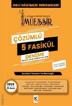 Müessir Adli Hakimlik Denemeleri – Çözümlü - Mezunlar ve Avukatlar İçin Barış Küçük, Yaşar Mirzaoğlu, Cahide Bolat