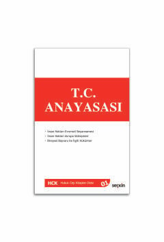 T.C. Anayasası (Cep Kitabı) Seçkin Yayıncılık