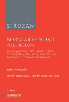 Borçlar Hukuku Özel Bölüm
