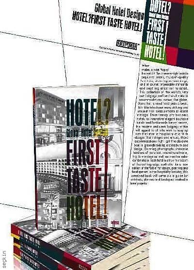 First Taste HOTEL – Global Hotel Design Yazar Belirtilmemiş  - Kitap